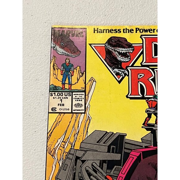 Dino Riders Issue 1 Marvel 1988 Premier Issue - Pre-Owned - Picture 3 of 11